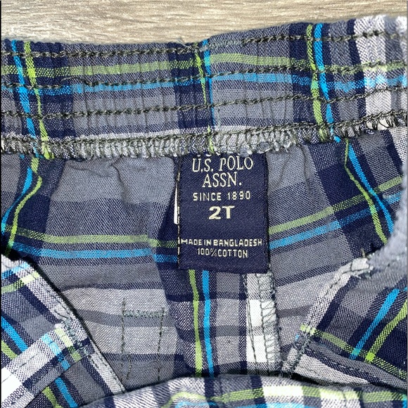 Polo Plaid Shorts & Top Bundle 2T - Picture 4 of 9